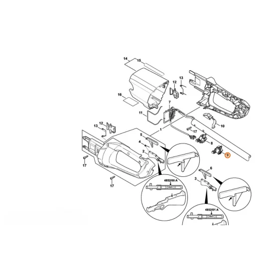 STIHL   Przełącznik 4852 430 0500